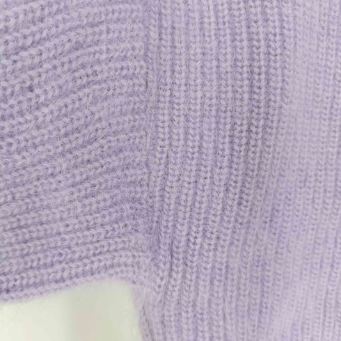 LILLY LYNQUE バックストラップ シャギーニット レディース