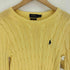 ポロラルフローレン POLO RALPH LAUREN PIMA COTTON ポニー刺繍 3D ケーブル ニット セーター レディース import:S