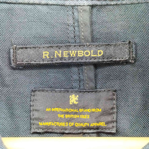 アールニューボールド R.NEWBOLD リネン ミリタリー フィールド ジャケット メンズ import:L
