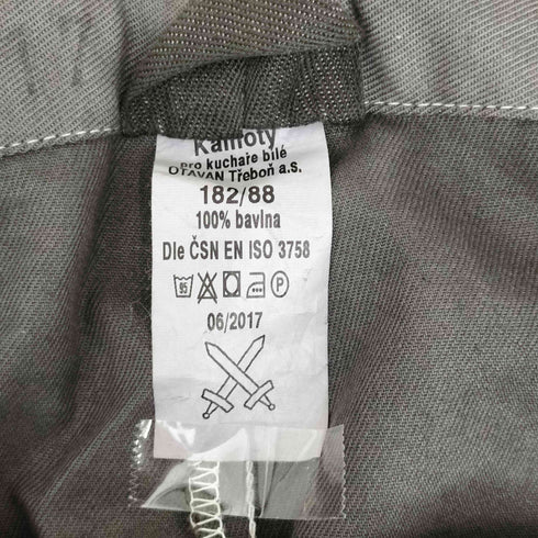 otavan trebon チェコ軍 ボタンフライワイドパンツ メンズ 182/88