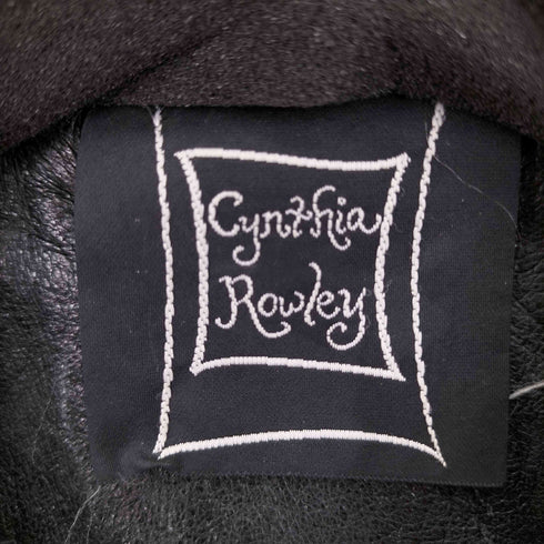 シンシアローリー Cynthia Rowley デザインラムレザージャケット レディース JPN:2