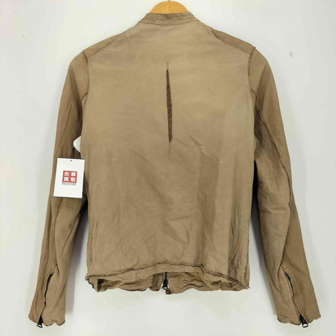 シシ sisii カウレザー ウォッシャブル シングルライダースジャケット レディース JPN:XS