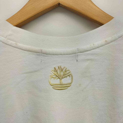 ティンバーランド Timberland ロゴ刺繍 クルーネック S/S Tシャツ メンズ import:XL