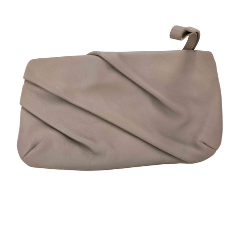 ジルサンダーネイビー JIL SANDER NAVY ツイストデザイン レザーポーチ レディース