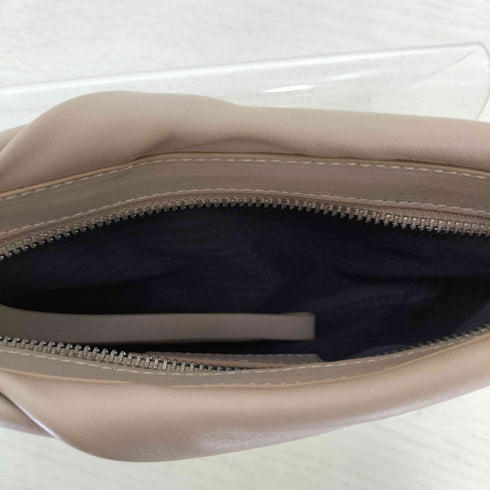 ジルサンダーネイビー JIL SANDER NAVY ツイストデザイン レザーポーチ レディース