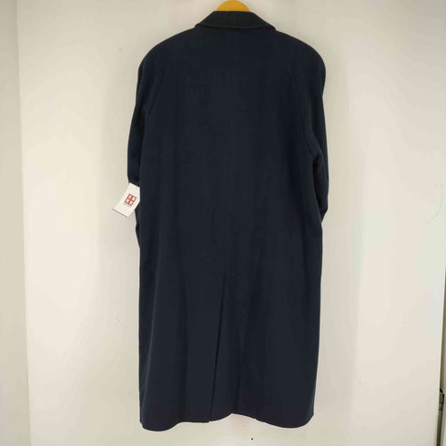 カシミア100% 比翼ステンカラーコート メンズ LL