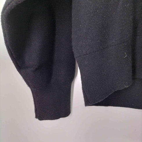 ザラ ZARA ラインストーンボタン レーヨン混 カーディガン レディース JPN:L
