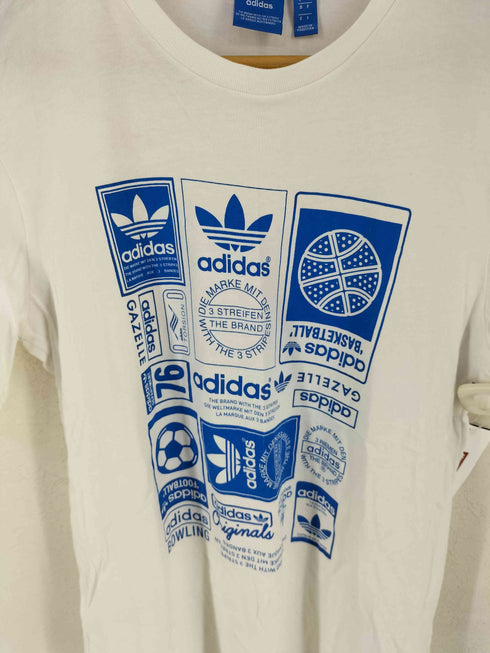 アディダスオリジナルス adidas Originals フロントロゴプリント クルーネックTシャツ メンズ JPN:L