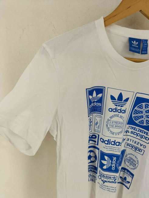 アディダスオリジナルス adidas Originals フロントロゴプリント クルーネックTシャツ メンズ JPN:L