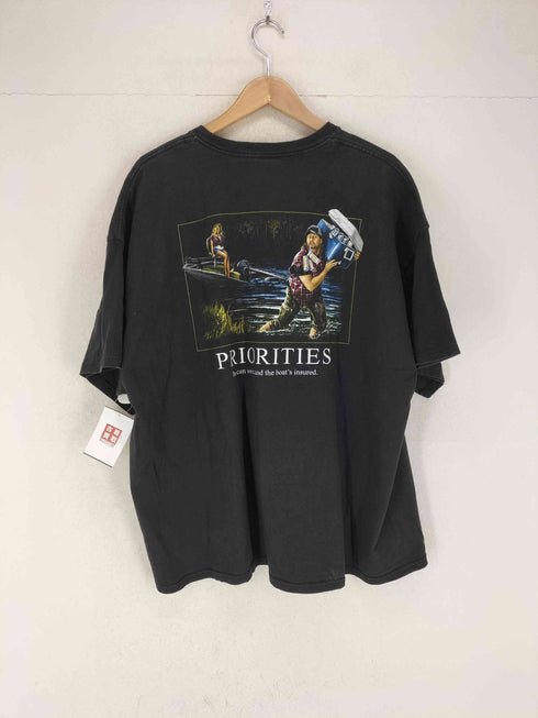 デルタプロウェイト DELTA PRO WEIGHT 2枚タグ バスプロショップ両面プリント S/S Tシャツ メンズ 3XL