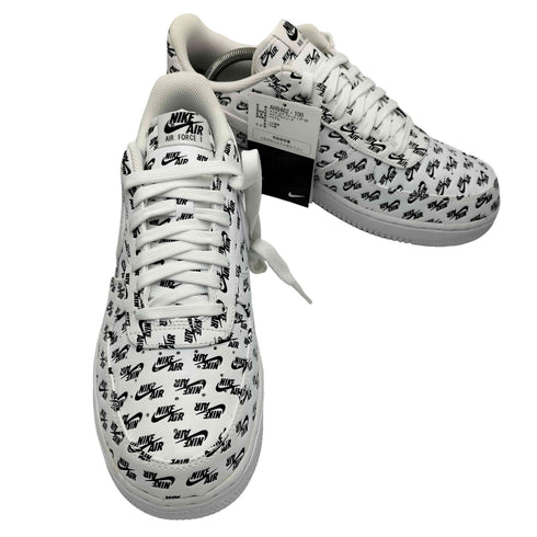 ナイキ NIKE AIR FORCE 1 '07 QS All Over Logo エアフォースワン クイックストライク ローカット スニーカー メンズ JPN:27.5