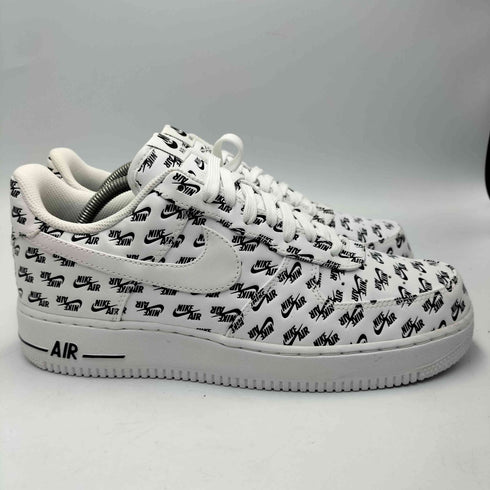 ナイキ NIKE AIR FORCE 1 '07 QS All Over Logo エアフォースワン クイックストライク ローカット スニーカー メンズ JPN:27.5