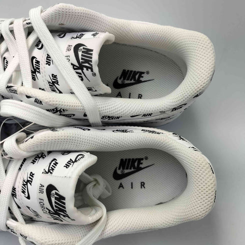 ナイキ NIKE AIR FORCE 1 '07 QS All Over Logo エアフォースワン クイックストライク ローカット スニーカー メンズ JPN:27.5