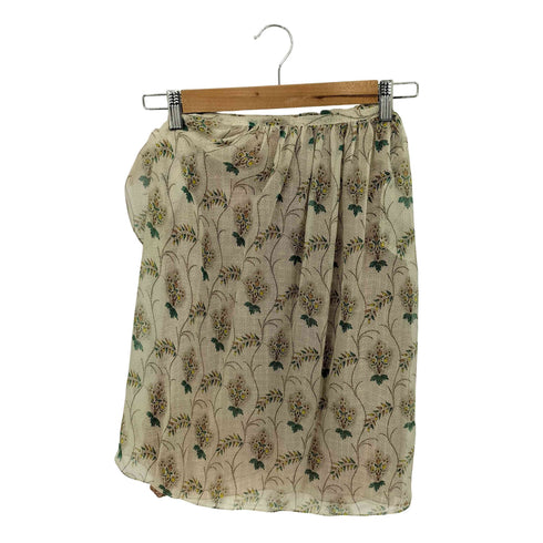 マルニ MARNI SILK シルク デザインドッキング スカート レディース 38