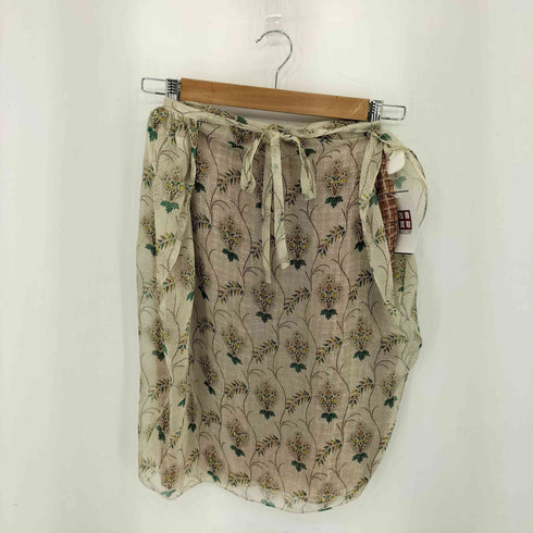 マルニ MARNI SILK シルク デザインドッキング スカート レディース 38