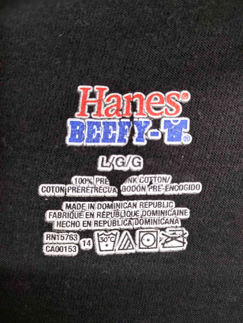 ヘインズ Hanes BEEFY アーティストワールドツアー 両面プリント S/S Tシャツ メンズ L
