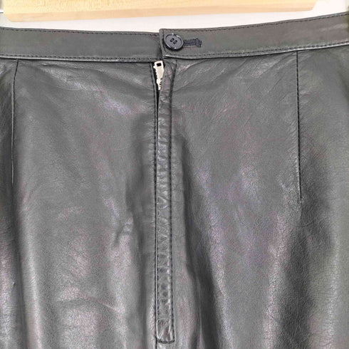 レザータイトスカート レディース