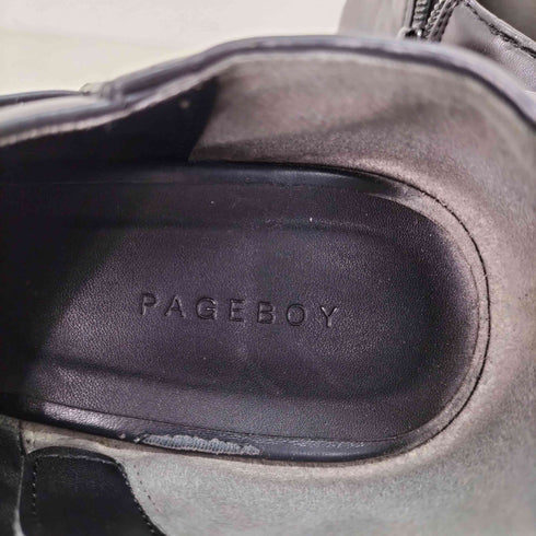 ページボーイ PAGEBOY チェーンオープントゥシューズ レディース JPN:M