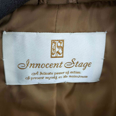 JNNOCENT STAGEA 比翼デザインレザージャケット レディース