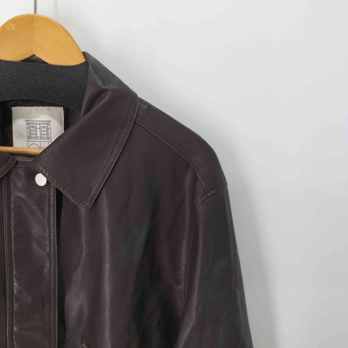 Kernel Cosmos フェイクレザーブルゾン レディース import:S