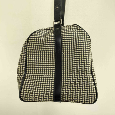 ラルフローレン RALPH LAUREN レザー切替 千鳥格子 2WAY ボストンバッグ メンズ