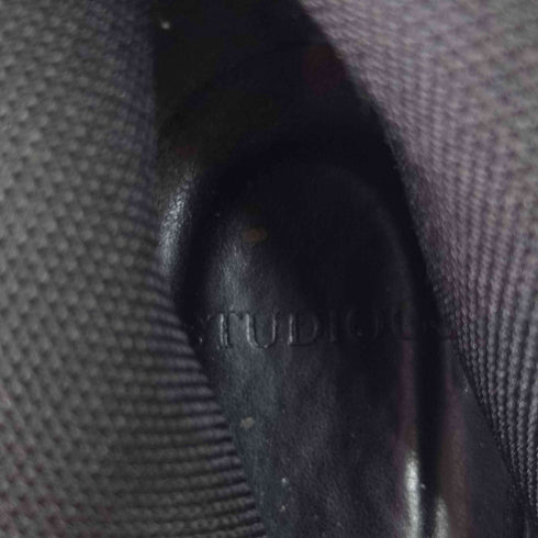 ステュディオス STUDIOUS スクエア レザーブーツ レディース 2