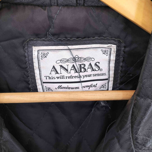 ANABAS COW 韓国製 カウレザーコート メンズ M