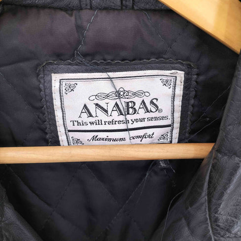 ANABAS COW 韓国製 カウレザーコート メンズ M
