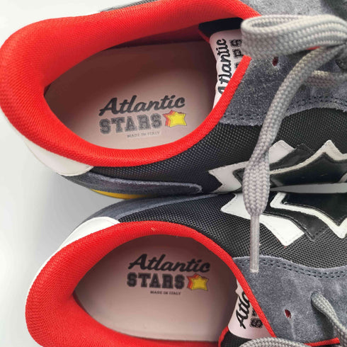 アトランティックスターズ Atlantic STARS イタリア製 SPACE MISSION 星 スター パッチ ローカット スニーカー メンズ EUR:44