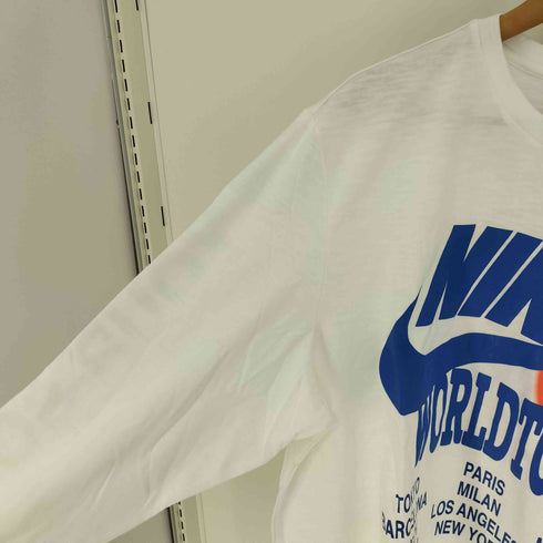 ナイキ NIKE 21SS AS M NSW LS TOP WTOUR WHITE AS M NSW LS トップ WTOUR ホワイト Tシャツ メンズ import:XXL