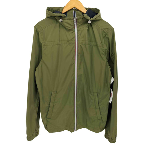 トミーヒルフィガー TOMMY HILFIGER ジップアップ ナイロン フーディ ジャケット メンズ import:M