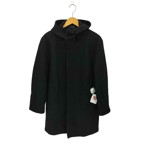 GIULIANO FUJIWARA 90-00s イタリア製 オリゾンティタグ ウール フーデットコート メンズ 46