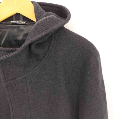 GIULIANO FUJIWARA 90-00s イタリア製 オリゾンティタグ ウール フーデットコート メンズ 46