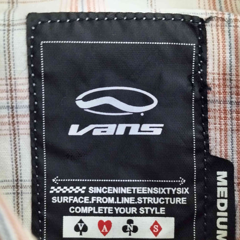 バンズ VANS 90s コットン チェックシャツ メンズ import:M