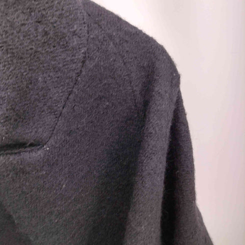 襟 切り替え ロング ショール ジャケット レディース