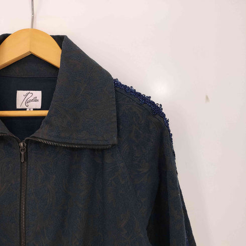 ニードルズ Needles 総柄 刺繍ライン ジャガード トラックジャケット メンズ JPN:S