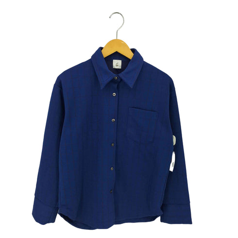 ロクビューティーアンドユースユナイテッドアローズ 6 BEAUTY & YOUTH UNITED ARROWS CHECK CUTSEW SHIRT チェック柄 カットソー 長袖シャツ レディース