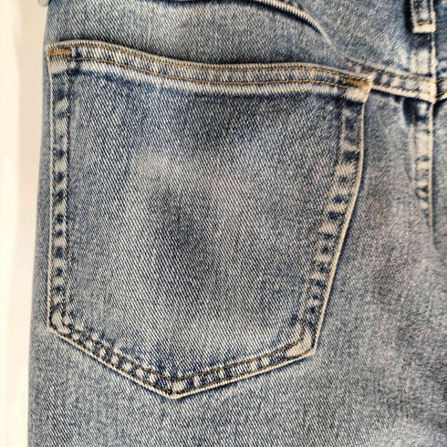 ラングラー Wrangler 5ポケット ジップフライ テーパード デニム パンツ メンズ