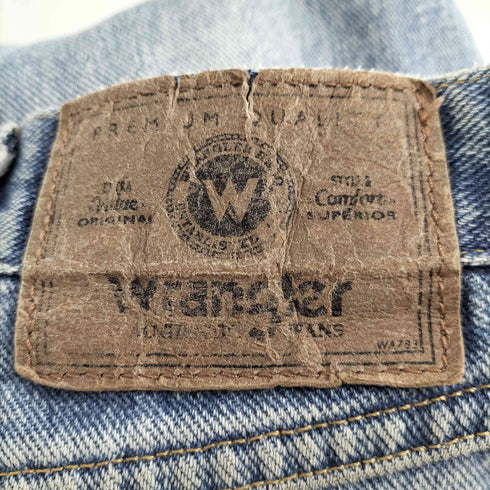 ラングラー Wrangler 5ポケット ジップフライ テーパード デニム パンツ メンズ