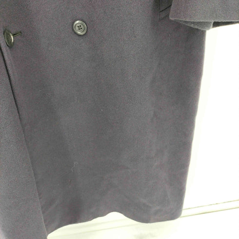 SHABANY cashmere カシミヤ混 ダブルブレスト 絵ロングチェスターコート メンズ L