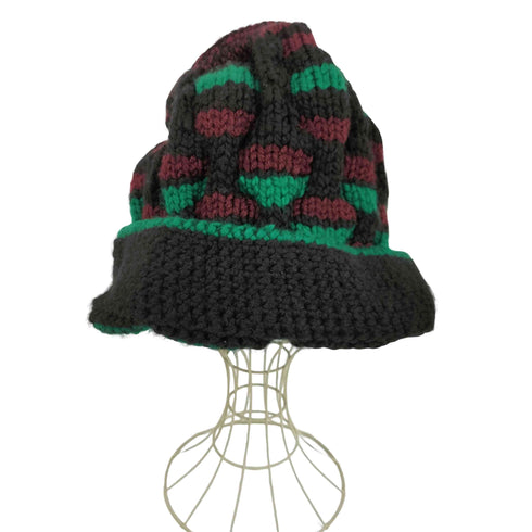 ニコラスデイリー NICHOLAS DALEY イギリス製 HAND KNITED BUCKET HAT ハンド ニット バケット ハット キャップ メンズ O/S