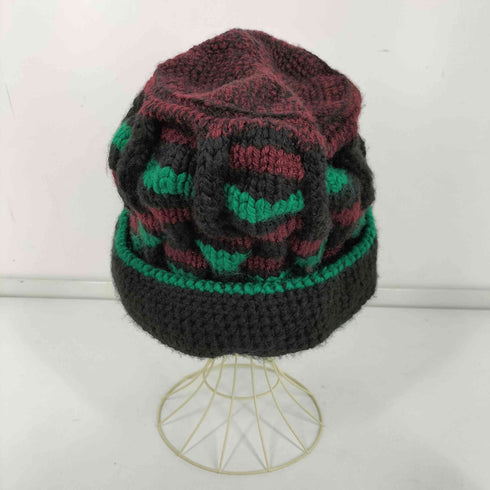 ニコラスデイリー NICHOLAS DALEY イギリス製 HAND KNITED BUCKET HAT ハンド ニット バケット ハット キャップ メンズ O/S