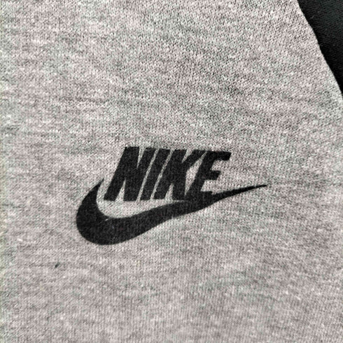 ナイキ NIKE 80s 紺タグ USA製 ロゴプリントラグランプルオーバーパーカー メンズ JPN:M
