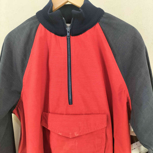 MotherKarens 80S 2トーン ハーフジップ ジャケット メンズ import:L