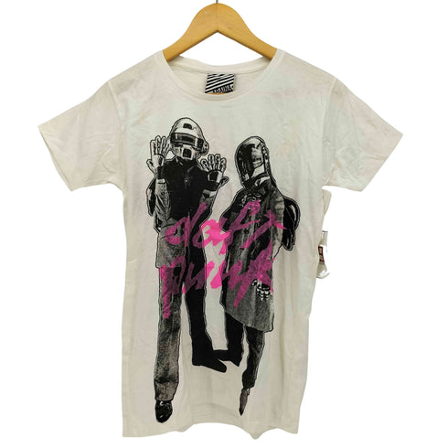 テクノ ロック グラフィック 大判 プリント S/S クルーネック Tシャツ シングルステッチ メンズ import:S