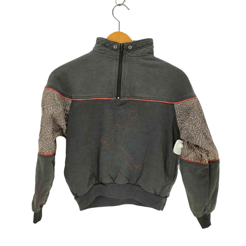 ナイキ NIKE 90s 銀タグ ジャンプマン プリントハーフジッププルオーバー レディース JPN:M
