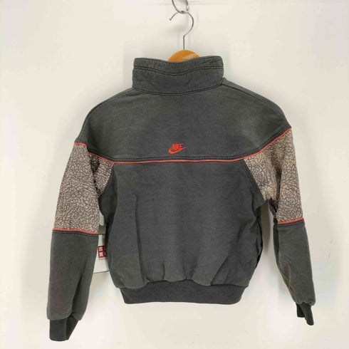 ナイキ NIKE 90s 銀タグ ジャンプマン プリントハーフジッププルオーバー レディース JPN:M