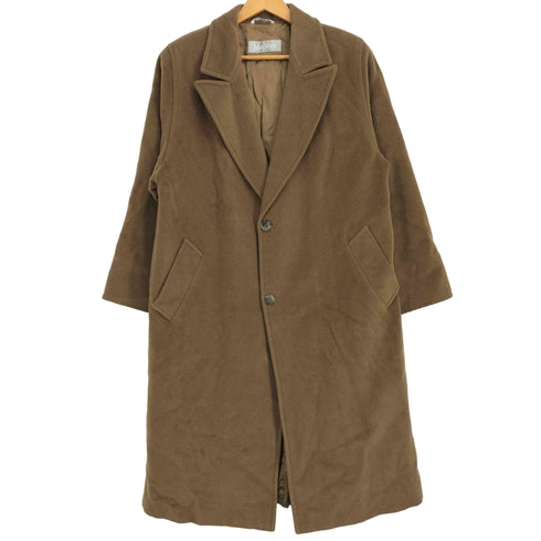 マックスマーラ MAX MARA イタリア製 銀タグ ウール ロングコート メンズ