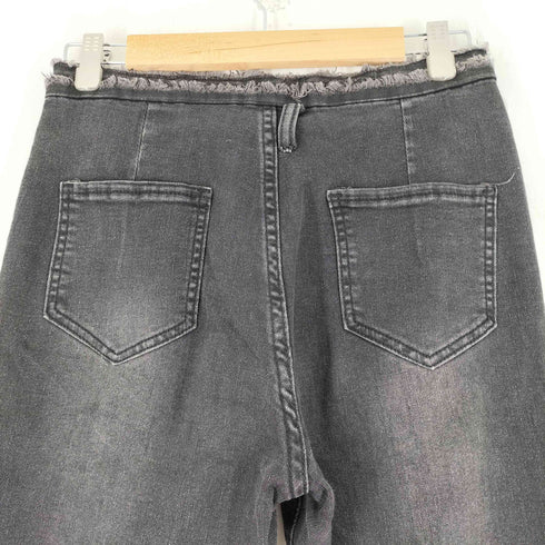 フレアデニムパンツ レディース M
