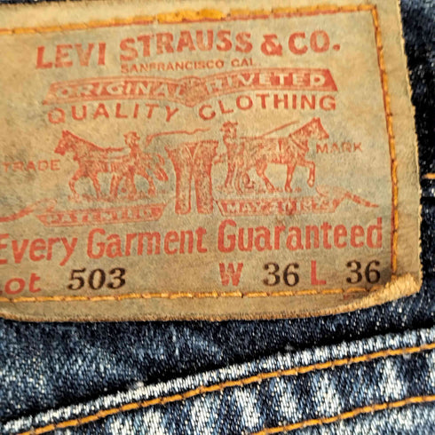リーバイス Levis 00S 503 ボタン裏359 ストレートデニムパンツ メンズ 36×36